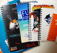 Personalized 5 x 8 Spiral Notebooks