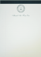 Custom Imprint Each Sheet Letter Pads