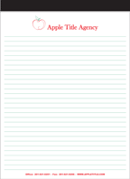 Personalized Letter Pads